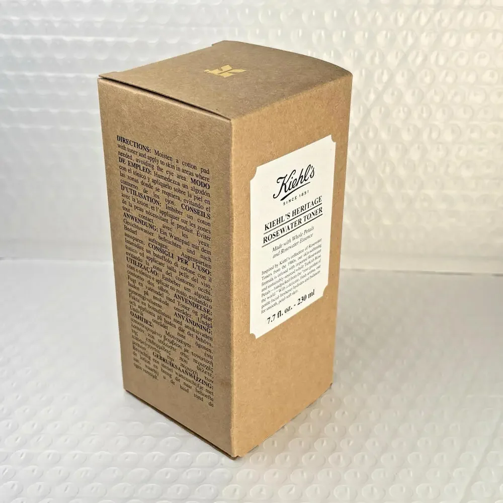 Kieh'ls (Set‎ of 2x) Kiehls Heritage Rosewater Toner 7.7oz. Full Size New in Box